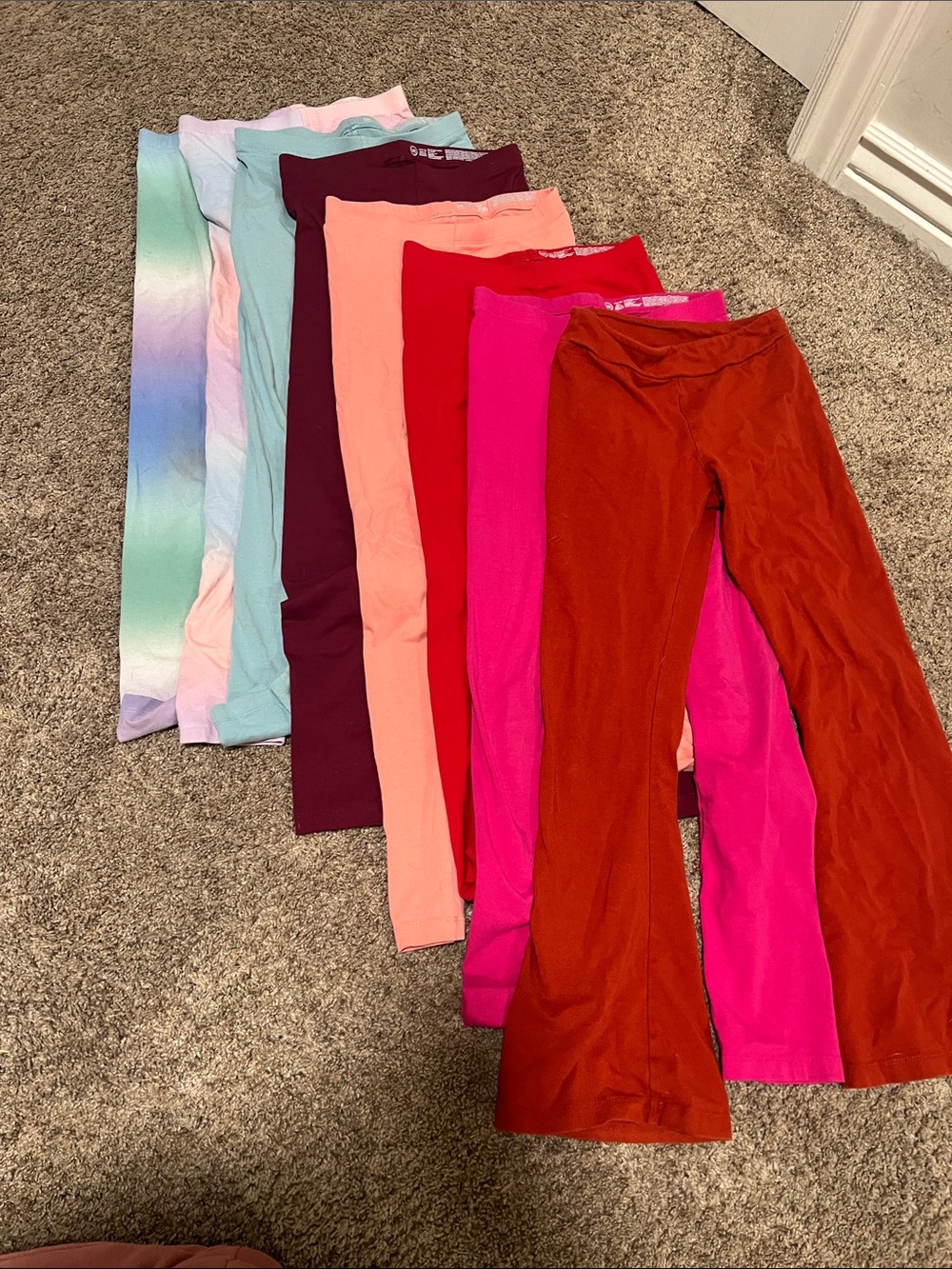 Kids Stretch Leggings - Multi Color Pack